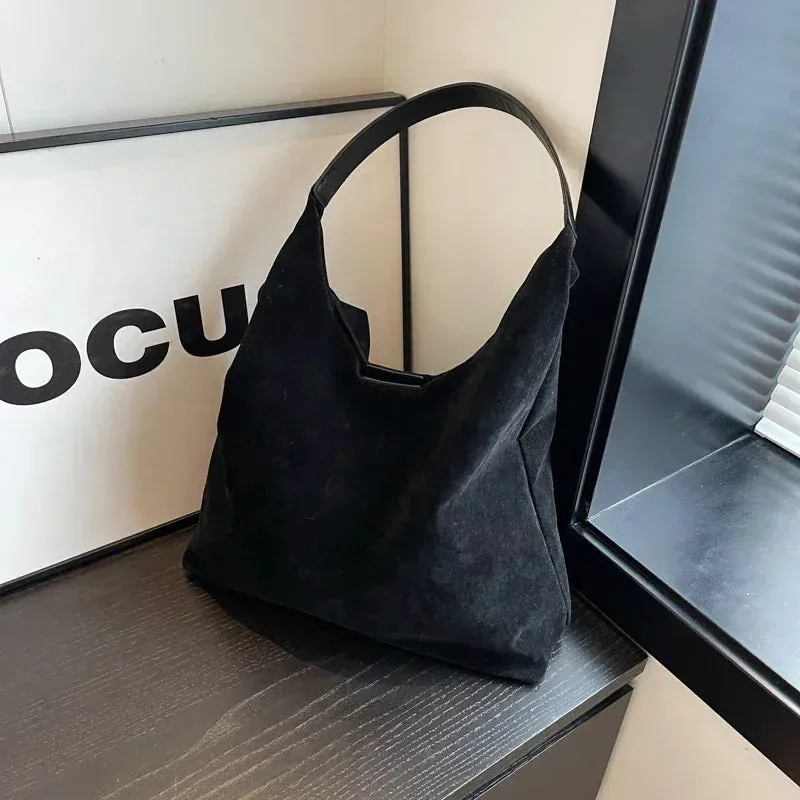 Vintage Women's Suede Shoulder Bag