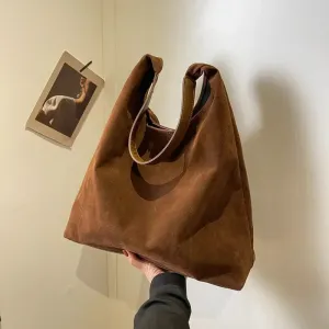 Vintage Women's Suede Shoulder Bag