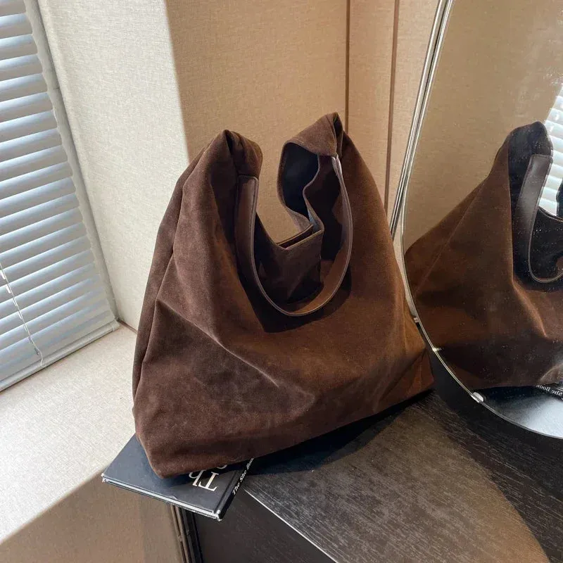 Vintage Women's Suede Shoulder Bag