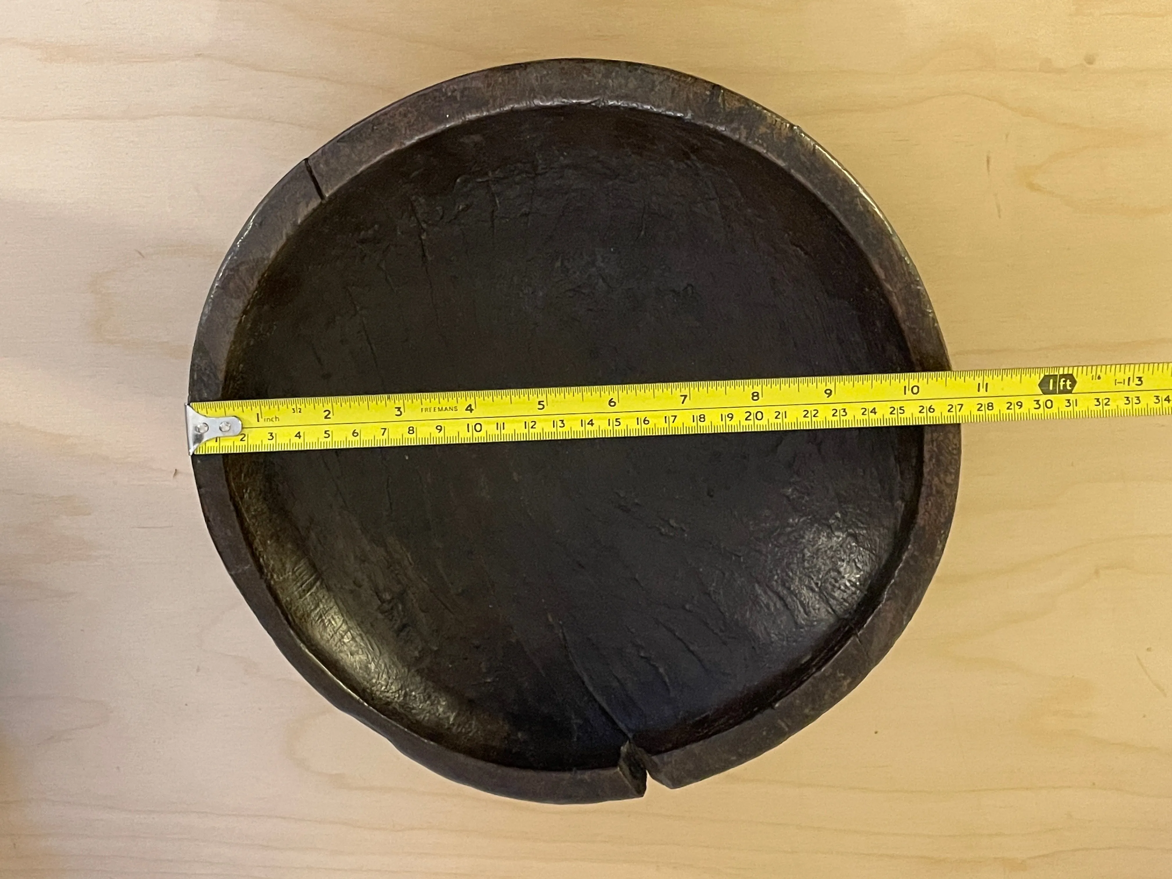 Vintage wood bowl