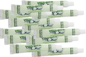Vita-Myr 12 Pack Travel Size Zinc-Plus XTRA Toothpaste On-The-Go Dental Care Bundle -