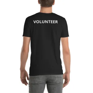 Volunteer T Shirt Black Event Volunteer T Shirt for Men
