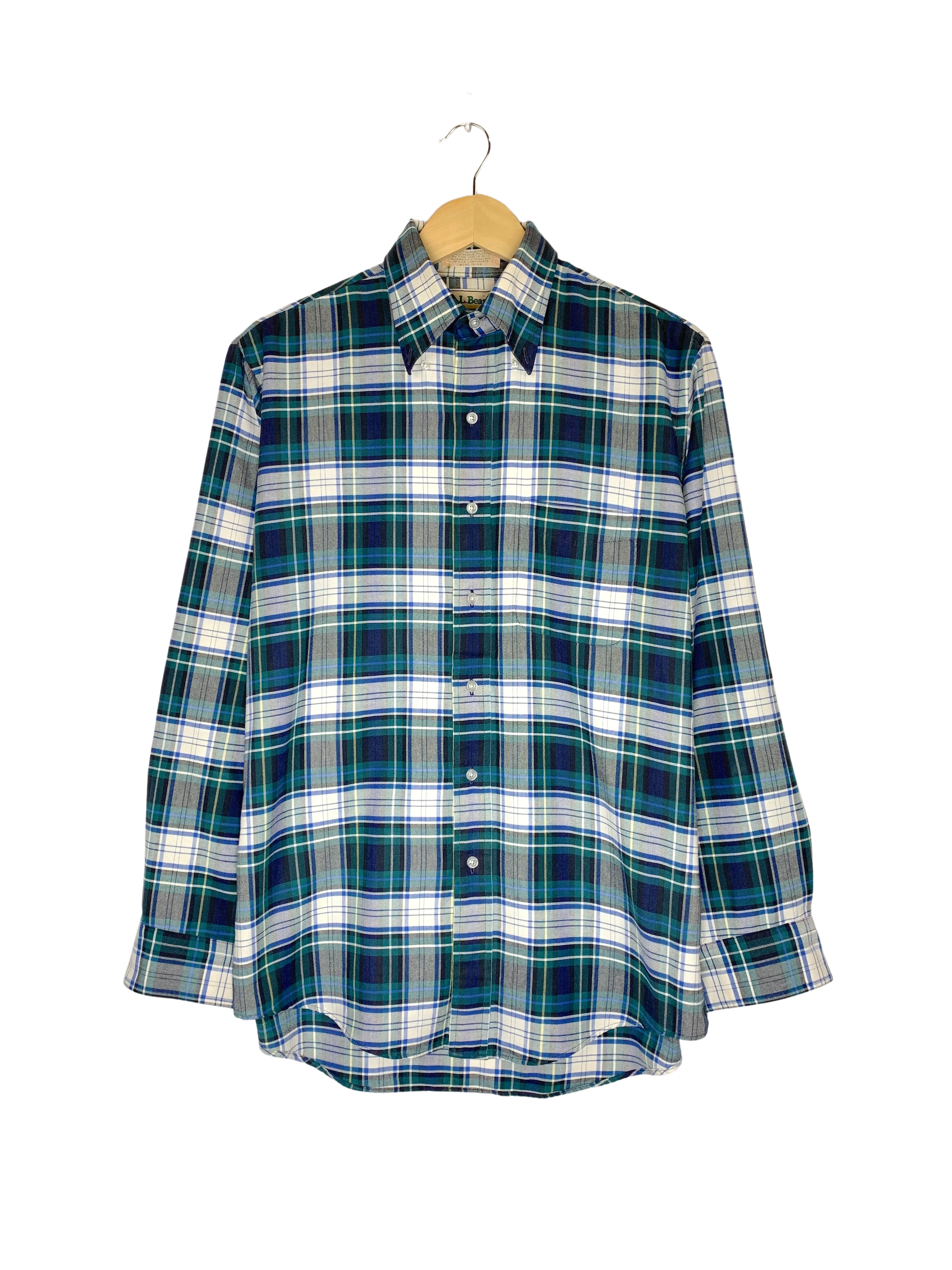 VTG L.L. Bean Plaid Buttondown (L)
