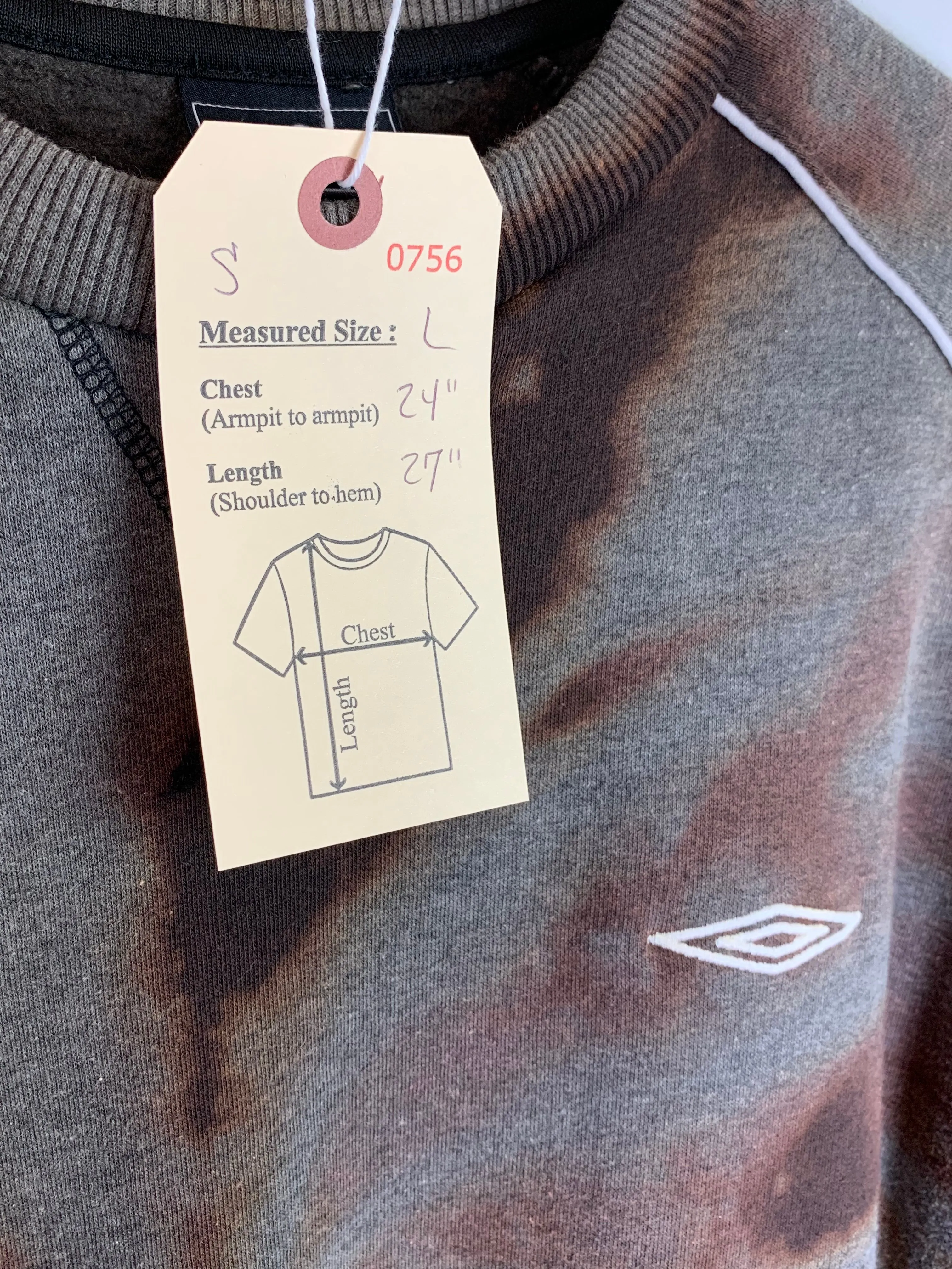 VTG Umbro "Rustic Rumble" Dye Sweater (L)