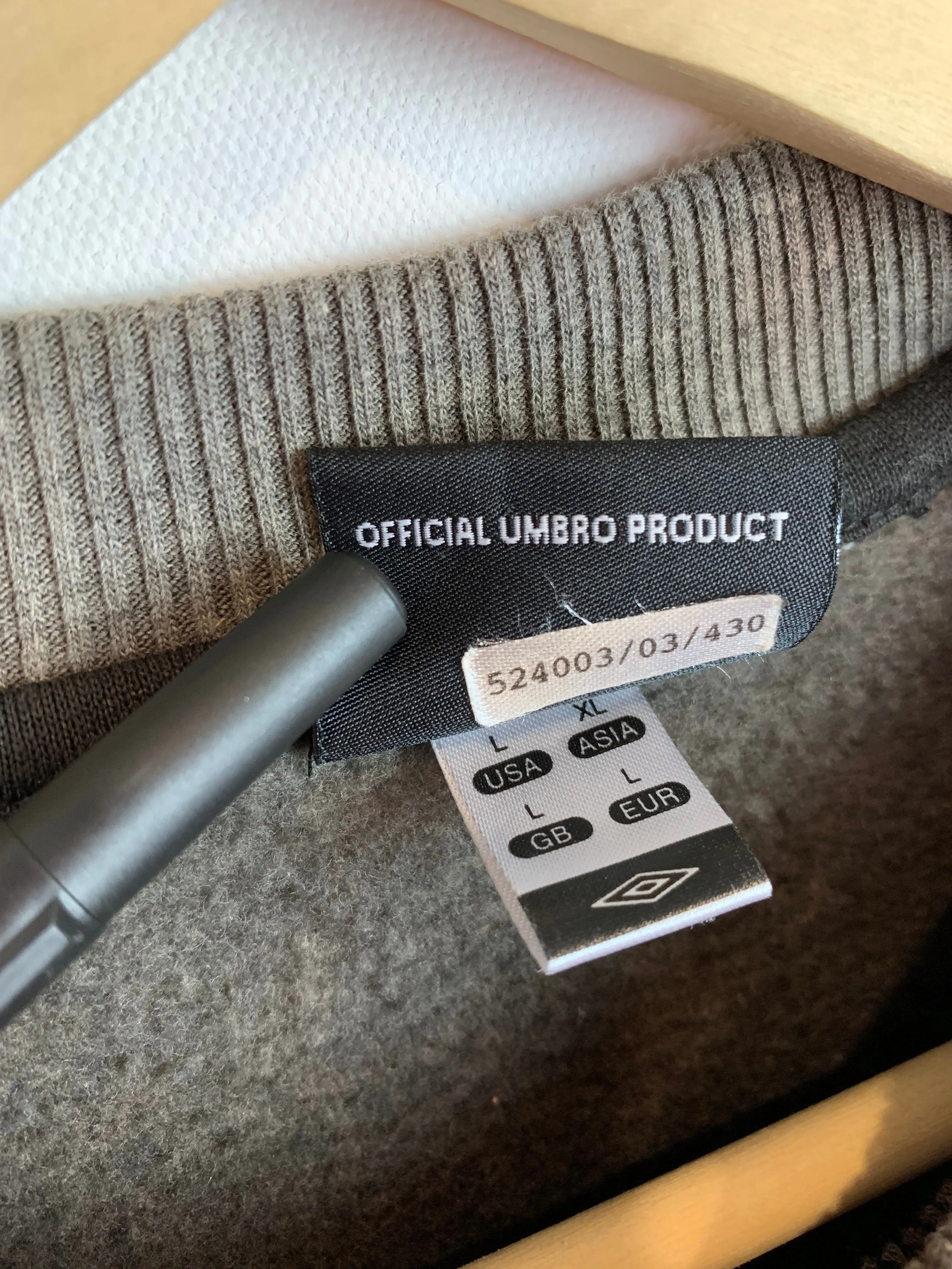 VTG Umbro "Rustic Rumble" Dye Sweater (L)