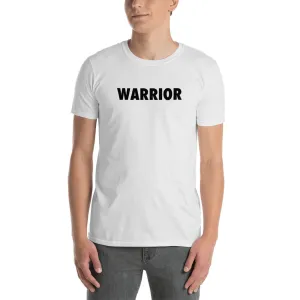 Warrior T Shirt White Cotton Warrior T Shirt for Men