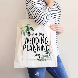 Wedding Planning Tote Bag