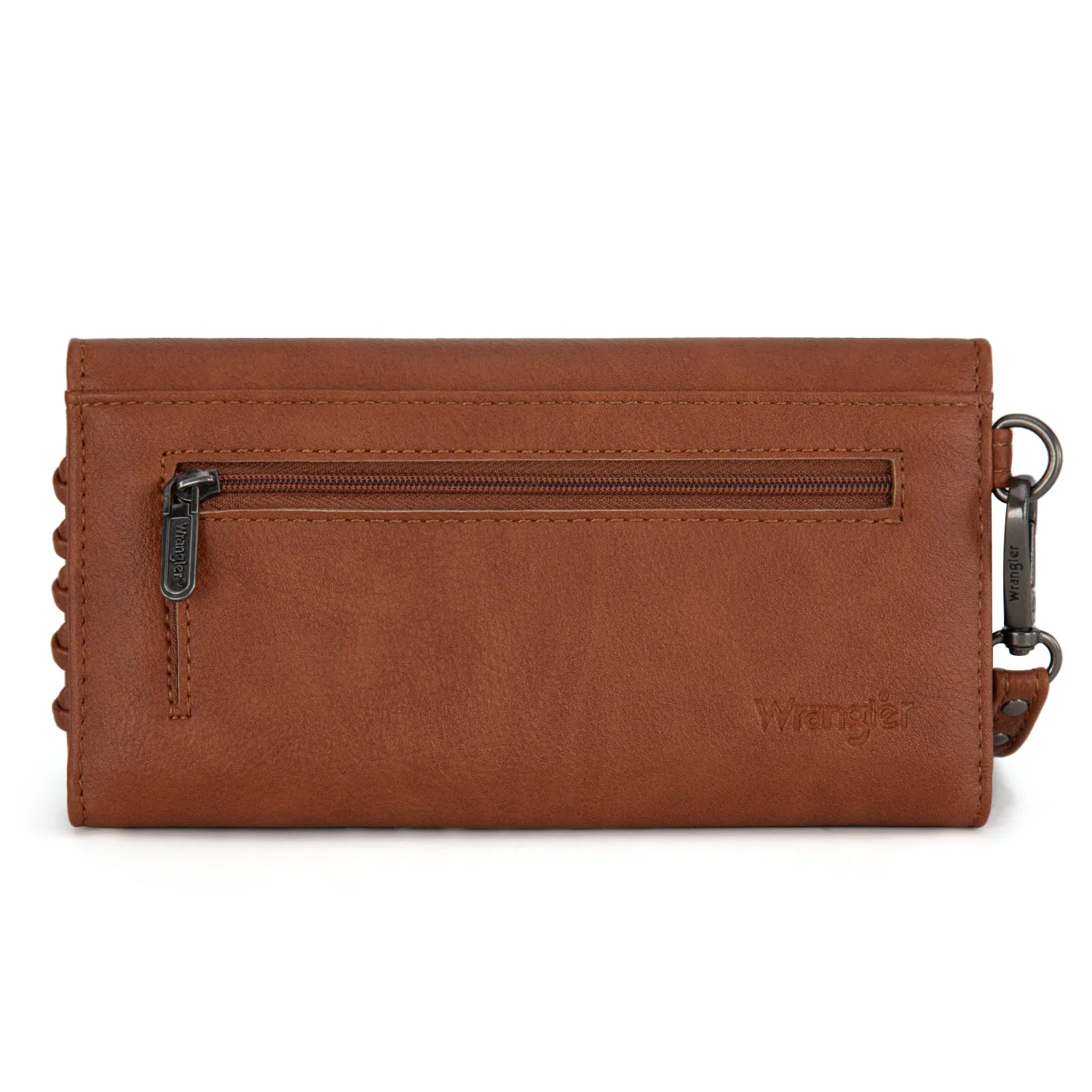 WG183-W048   Wrangler Whipstitch Wristlet Wallet