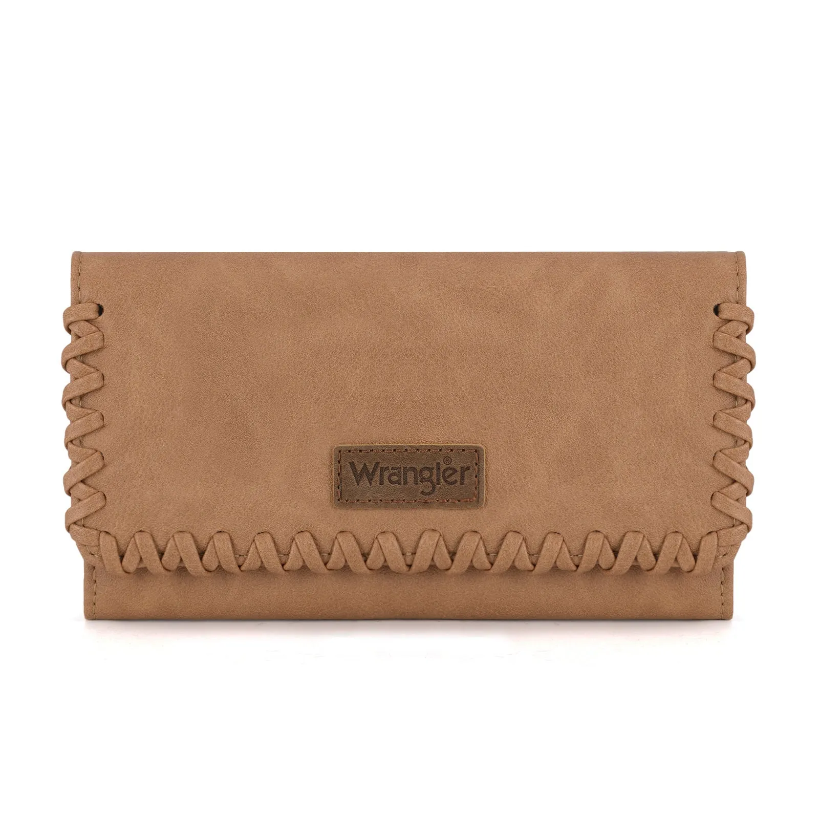 WG183-W048   Wrangler Whipstitch Wristlet Wallet
