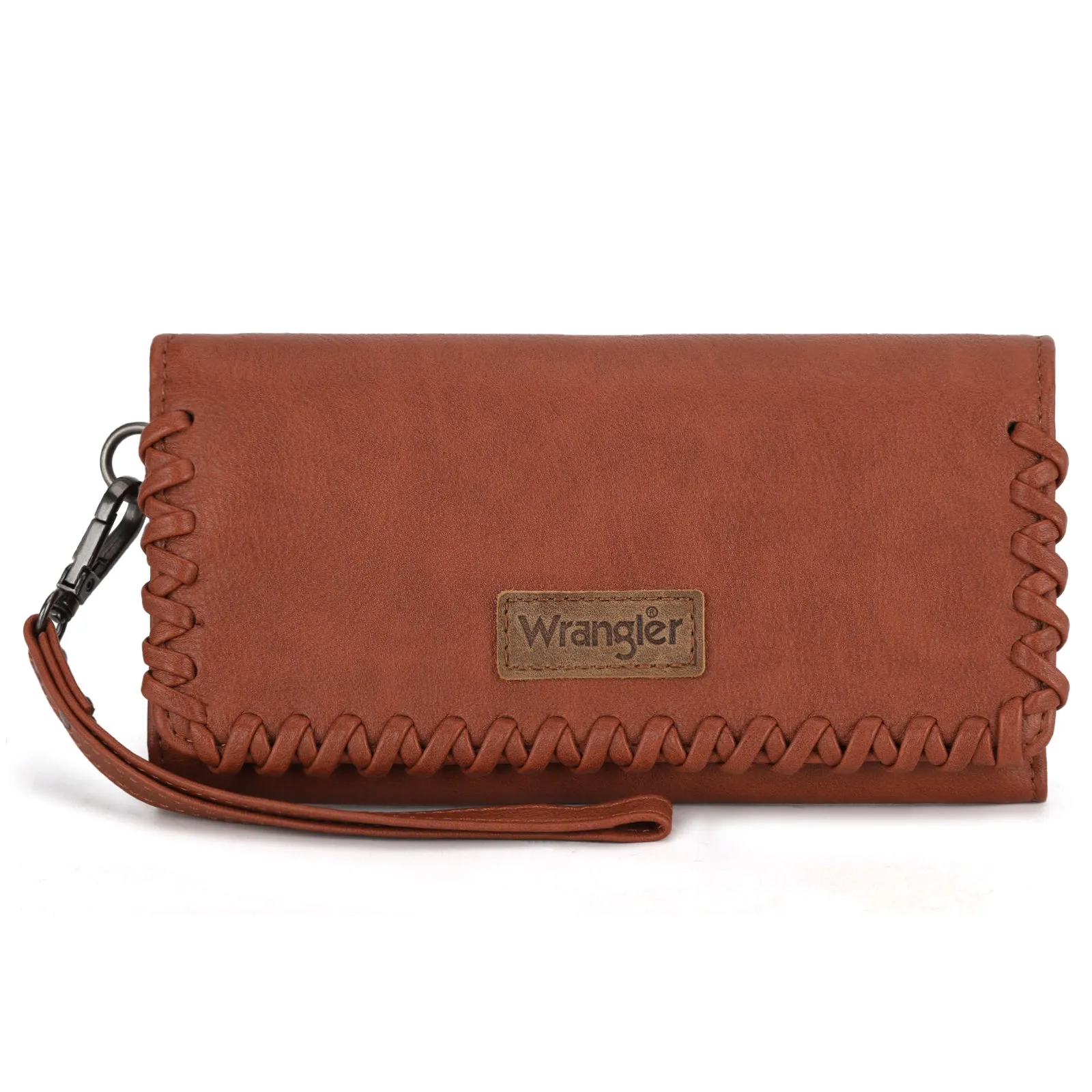 WG183-W048   Wrangler Whipstitch Wristlet Wallet