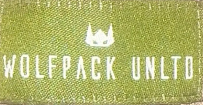 WOLFPACK UNLTD "STATEMENT" PREMIUM EMBROIDERED HOODIE | NAVY BLUE