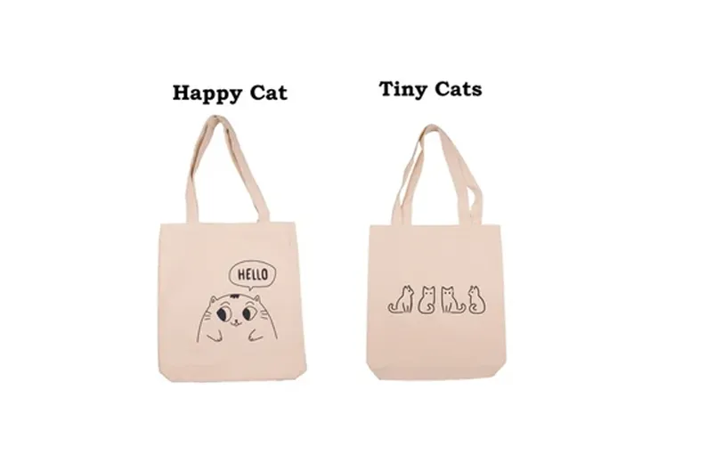 Women Canvas Tote Bag, Retro Aesthetic ToteBag, Cute Tote Bag