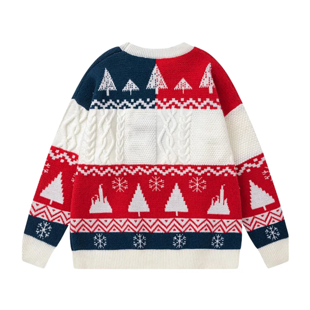Women's Cute Santa Sweater