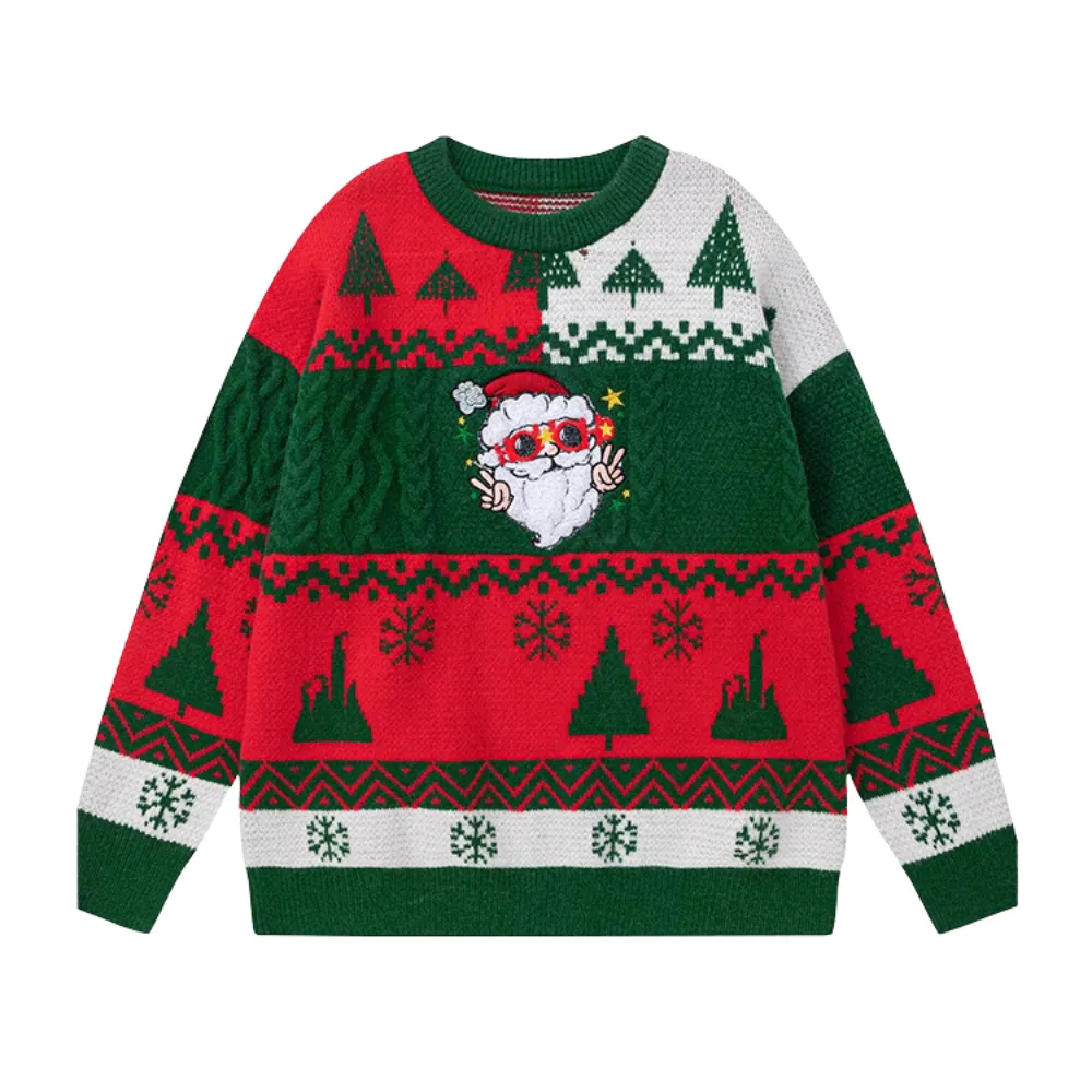 Women's Cute Santa Sweater