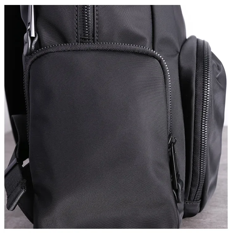 Womens Nylon Laptop Backpack Best Travel Backpack Bag Nylon Black School Rucksack for Ladies