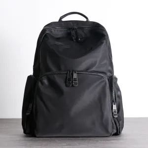 Womens Nylon Laptop Backpack Best Travel Backpack Bag Nylon Black School Rucksack for Ladies