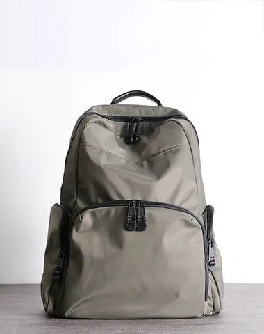 Womens Nylon Laptop Backpack Best Travel Backpack Bag Nylon Black School Rucksack for Ladies