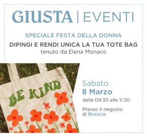 Workshop Pittura - Speciale Festa della Donna </i></br><span style="color: #C13F32">Sabato 8 Marzo 2025 </span></br><span style="font-weight: 200">Negozio di Brescia</span>