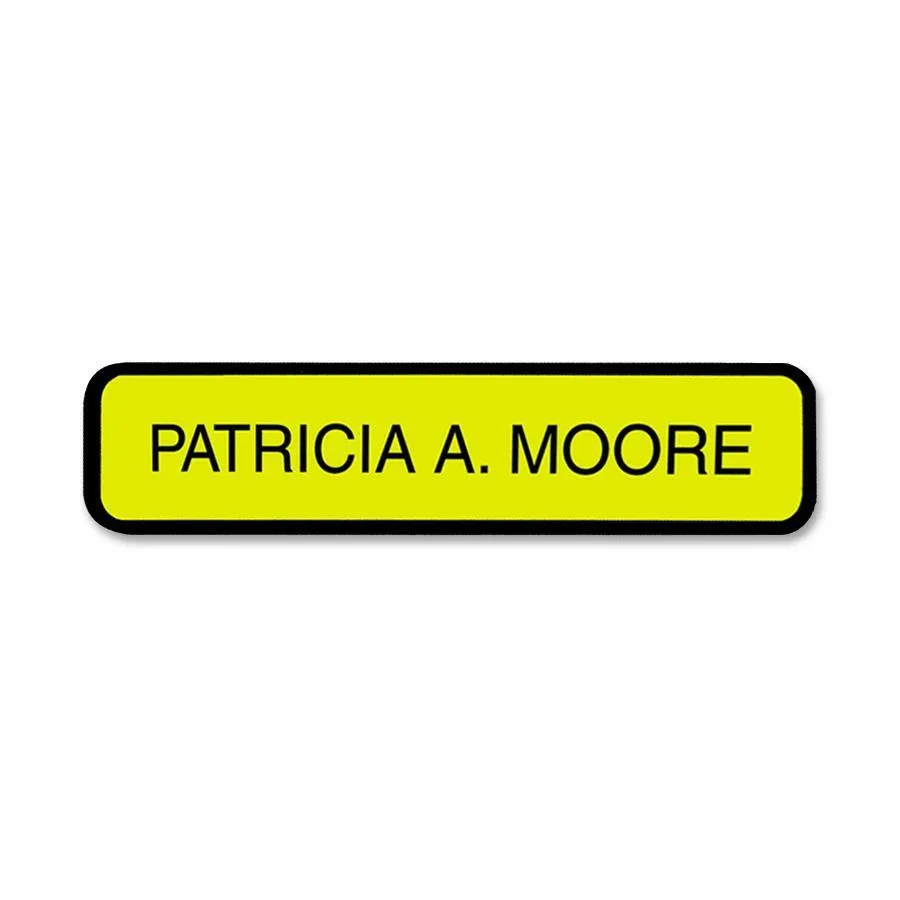 Xstamper 2"x10" Designer Nameplate Set