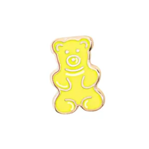 Yellow Gummy Bear Enamel Pin
