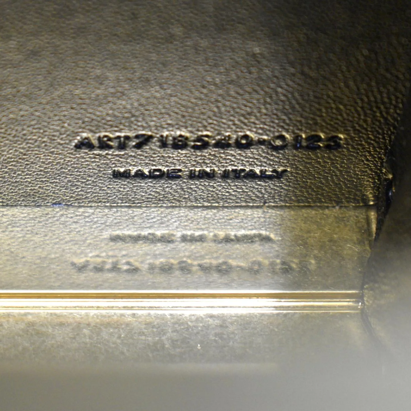 YVES SAINT LAURENT Tuxedo Box Plexiglass Metal Crossbody Bag Blanc Grise
