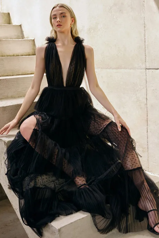 Zendaya Gown in Black by Lexi - RENTAL
