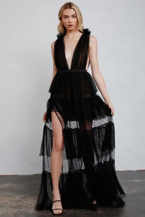 Zendaya Gown in Black by Lexi - RENTAL
