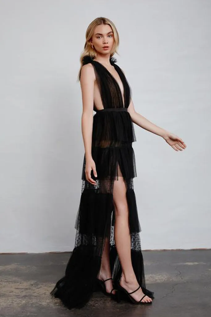 Zendaya Gown in Black by Lexi - RENTAL