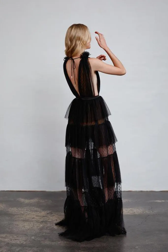 Zendaya Gown in Black by Lexi - RENTAL